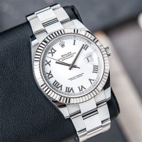 rolex datejust 41 white dial fluted bezel 116334 price|rolex datejust 41 smooth bezel.